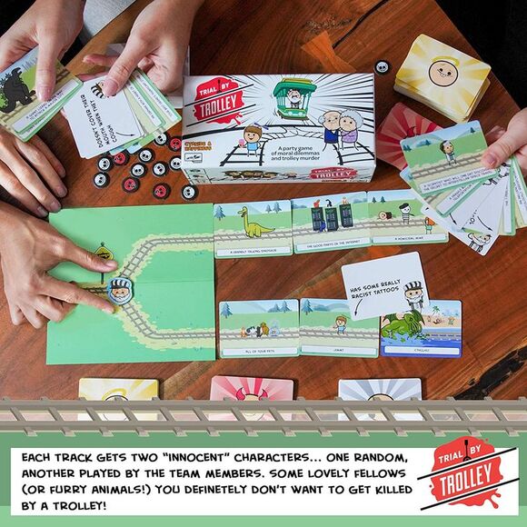 Trial by Trolley | A Party Game of Moral Dilemmas and Trolley Murder - Picture 6 of 8